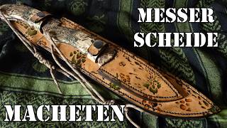 Macheten Messerscheide XL | ISL @InsaneSaxonLeather
