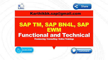 SAP TM User Interface - FPM UIBB Design & Modelling
