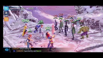 Doom raid 2.1 - Mutant node 2 - 1 shot - Marvel Strike Force - MSF