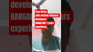 PayU Hiring Software Engineer 🚀 Java Python | Bangalore | Fintech Jobs