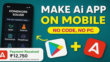 Build Android App on Mobile | AI + No Code Full Guide (2025) 100% Free
