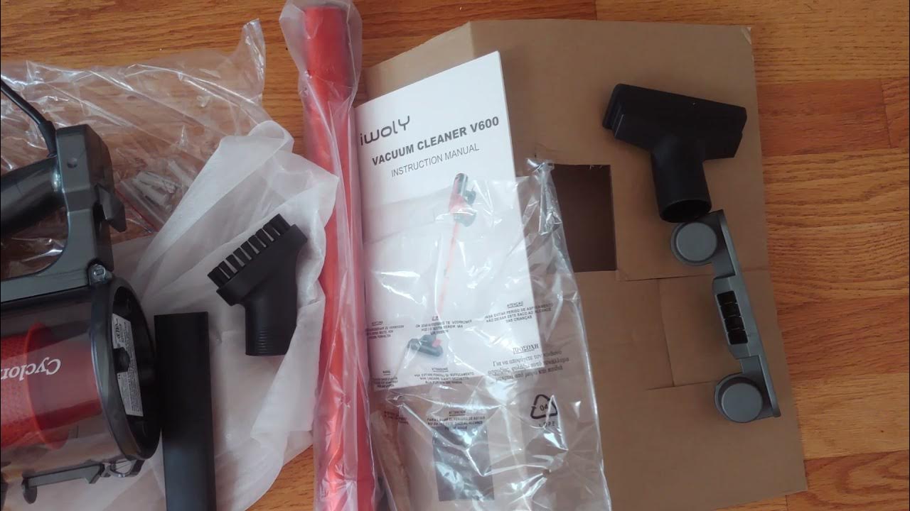 Orange Iwoly V600 corded vacuum cleaner unboxed YouTube