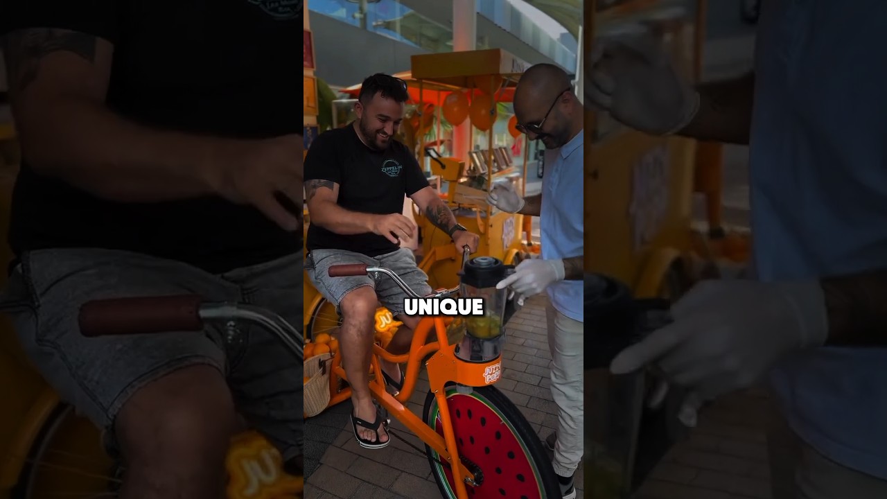 Smoothie Blender Bike