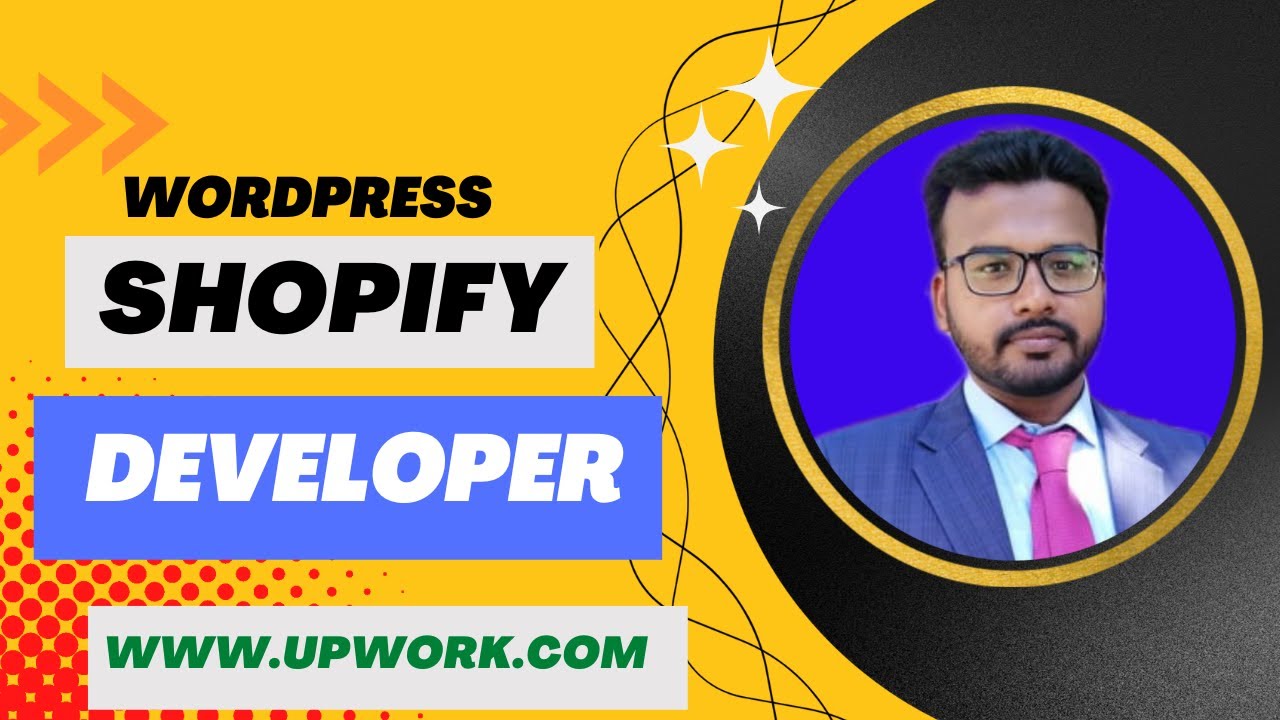 Upwork Intro by Sufyan Tariq - WordPress and Shopify Developer - YouTube