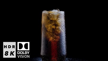 8k HDR Deep Black Dolby Vision Classic Coke
