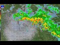 KABR Radar Imagery June 13 0700Z to 0900Z