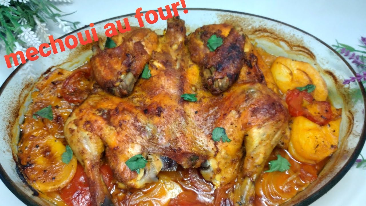 Poulet Au Legume Au Four à La Marocaine