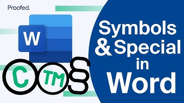 Symbols & Special Characters in MS Word for Mac | Proofed