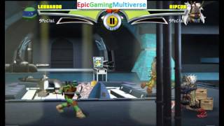 Leonardo VS Ripcon In A Power Rangers VS TMNT Ultimate Hero Clash 2 Match / Battle / Fight screenshot 5
