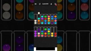 Level 541 of Ball Sort Color water Puzzle