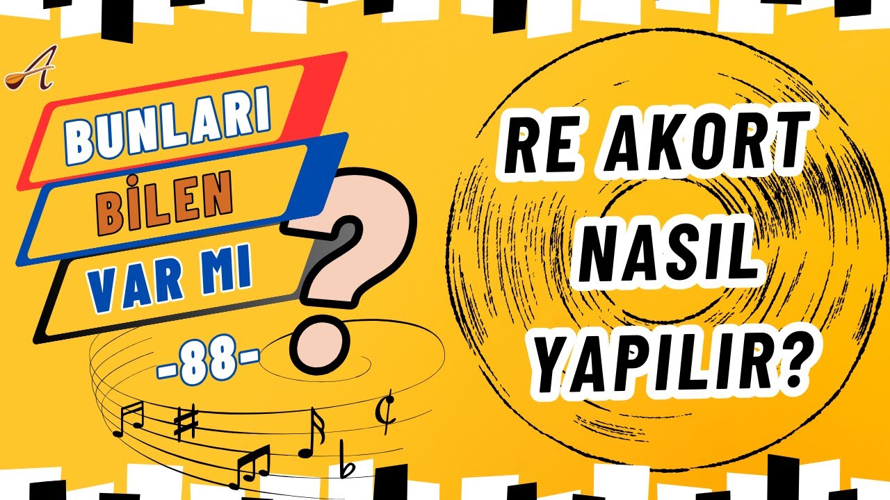 Re akort nasıl yapılır?-(Kısa Sap)