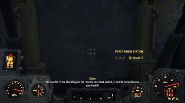 Synth Curie "Be careful. If the shielding on the reactor core isn