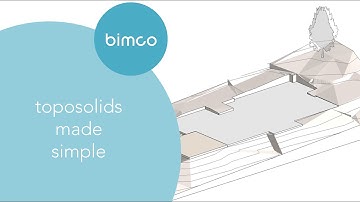 Toposolids - bimco Revit 3D Modelling Training Tutorial