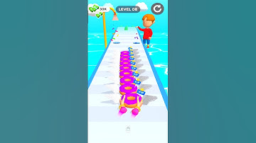Donut🍩 Stack Run 08 #shortfeed #gameplay #cartoon #viral #tiktok