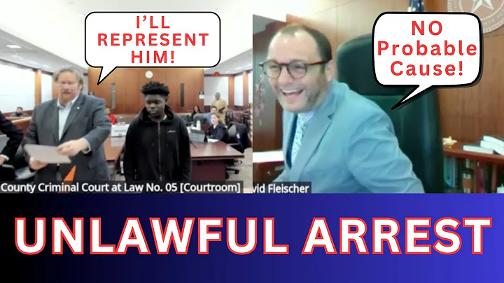 Lawyer Volunteers, Saves HERO From Police UNLAWFUL ARREST! Judge Fleischer Finds NO PC