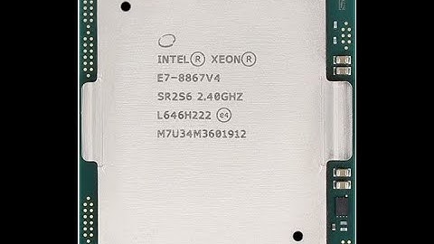 E7-8867v4 Intel Xeon 18 Core 2.40GHz Socket FCLGA2011 Processor CM8066902028403 #E78867v4