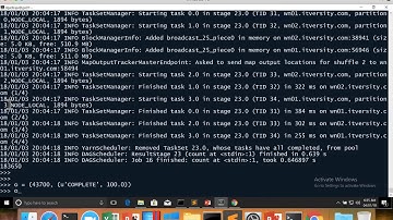 15 Apache Spark Core APIs - Joining data sets - Outer join