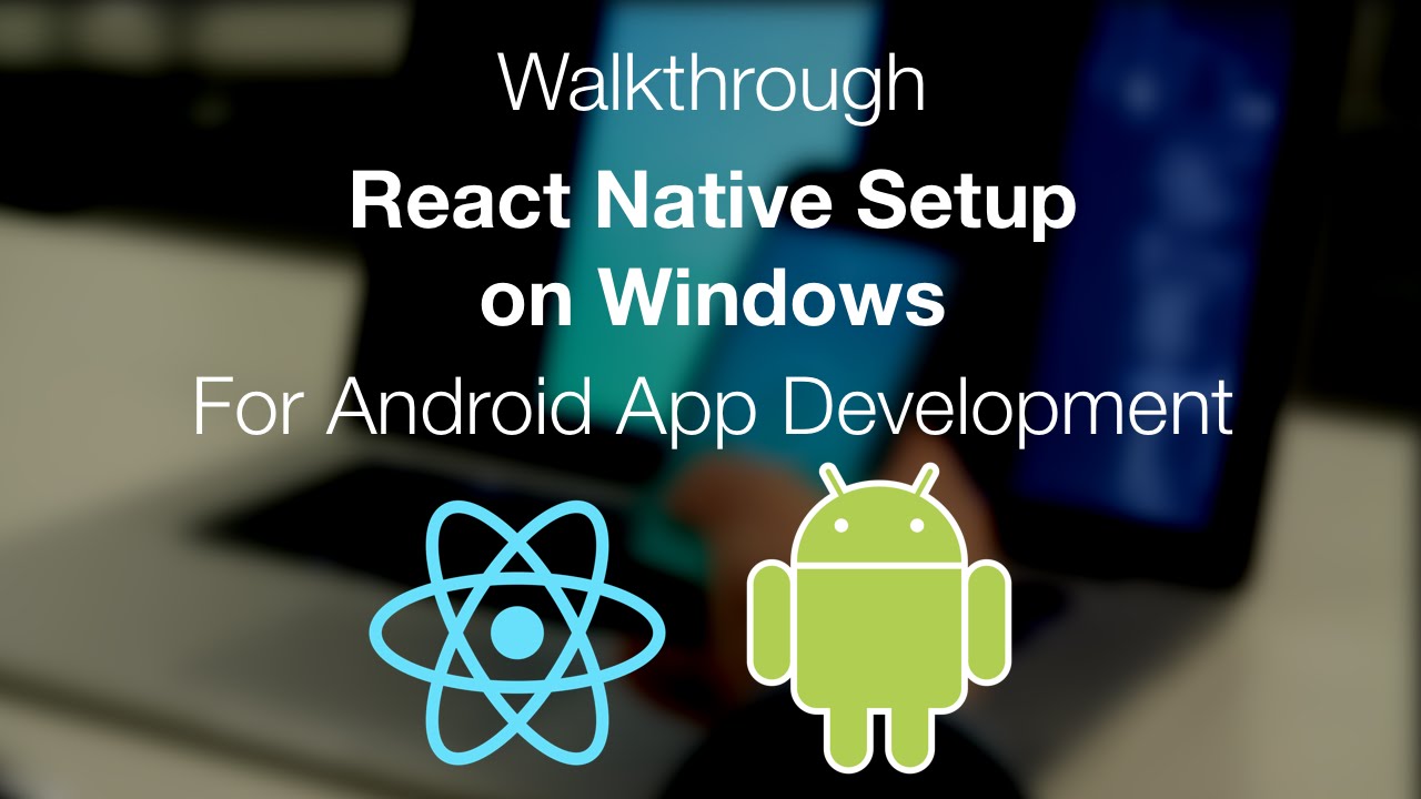 android studio react native setup