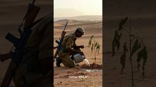 Indian soldier and the date palm tree #shortvideo #ai #shorts #short #shortvideos #youtubeshorts #ar