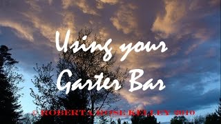 Making Lace with your Garter Bar
