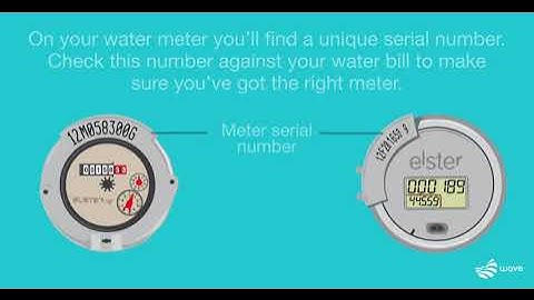 How to read your water meter