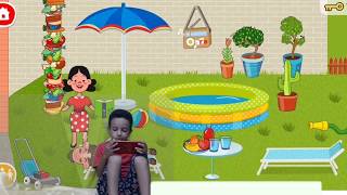 لعبة الاهتمام بالمنزل والادوات بالمنزل والمطبخ  اطفال صغار العاب ادم المصرى screenshot 1