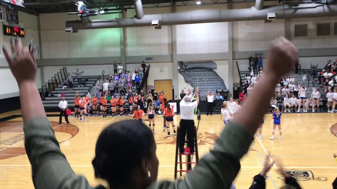 Leilani Moore 2018 Round 2 Playoffs Defensive Specialist Brandeis High School Volleyball Varsity