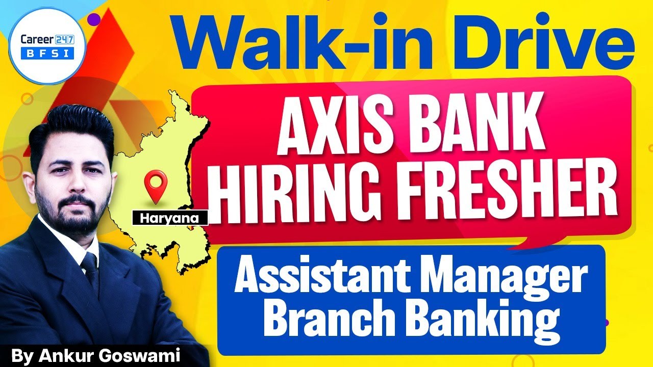 Axis Bank Walk-in Drive 2026 | Hiring Freshers | Relationship Officer | Banking Jobs 2026