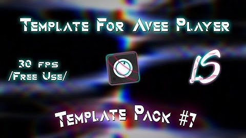 Template Pack Avee Player // By @LuyxLS [Psycho v1] #7 Reupload 2021