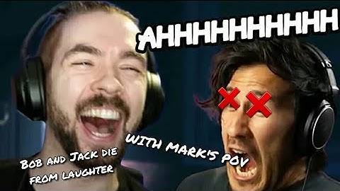 Jacksepticeye and Muyskerm laugh at Markiplier