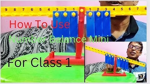 How To Use Number Balance Mini I Classroom|FLN|TLM|Math|