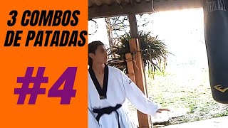 ⚠️👉Top 3 TAEKWONDO KICK COMBINATIONS #4 👉surprise your opponent with this