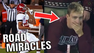 College Football Miracles on the Road (Shocked Crowds) | Part 3