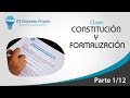 CLASE: Constitución y Formalización en el Perú (1/12)