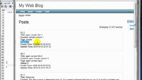 Yii Framework: How to change numerical values into their string equivalent