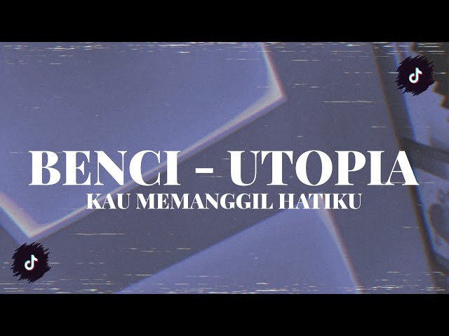 DJ BENCI - UTOPIA (KAU MEMANGGILKU JADIKANNYA KELABU) - Ft. Jeww Remix class=