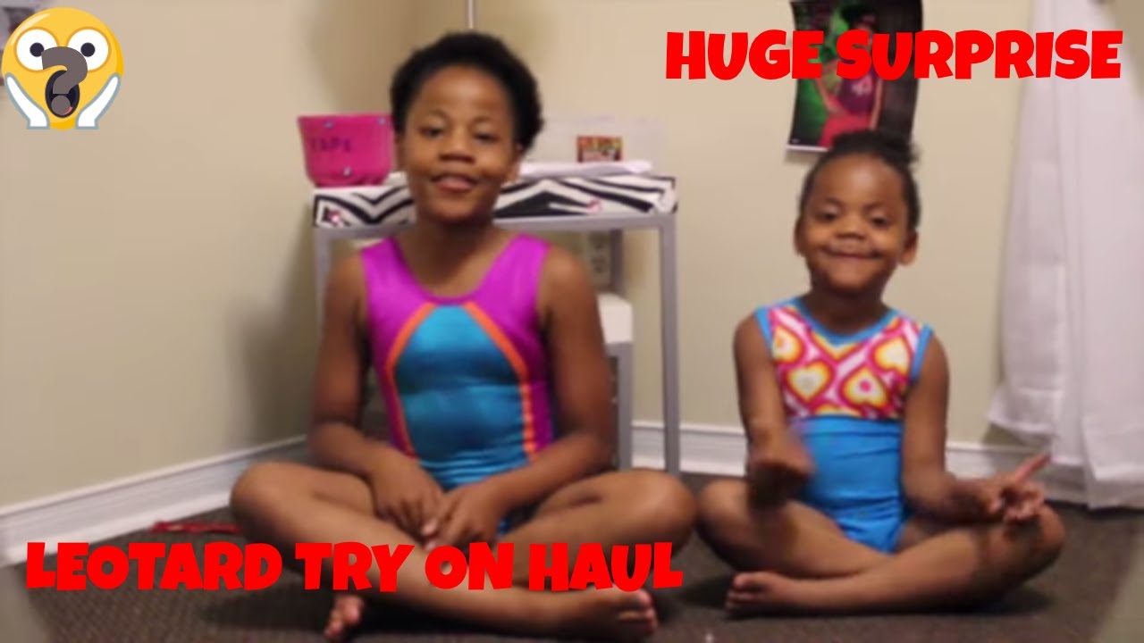 my fun gymnastics leotard try on haul/ williams family adventures YouTube