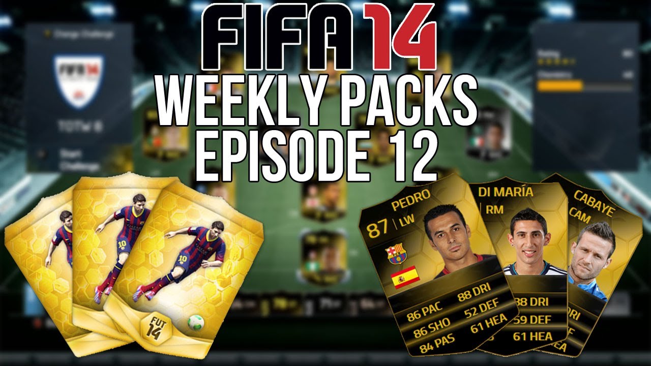 Fifa 14 Ultimate Team Next Gen Pack Opening - Weekly Packs Ep.12 10 x 15k Packs!