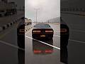 Dodge Challenger exhaust sound in rain🔥🌧 #shorts #hellcat