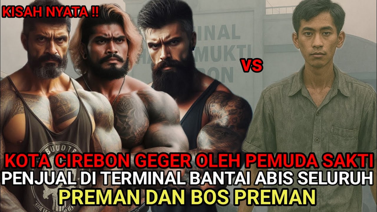 KOTA CIREBON GEGER ❗❗ PREMAN DAN BOS PREMAN DIHABISI PEMUDA MISTERIUS DI TERMINAL!