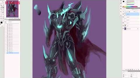 [Speed Painting] Headless knight