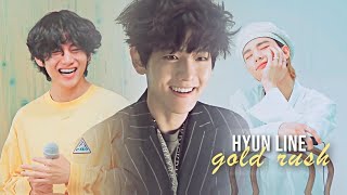 HYUN LINE | gold rush. (happy valentine's day! ♡) screenshot 5
