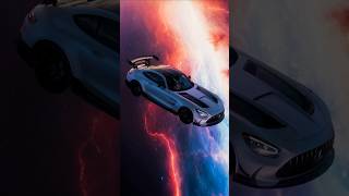MRCEDES-GT in space 🌌 #3D #CGI #blender #falco_egypt #shorts