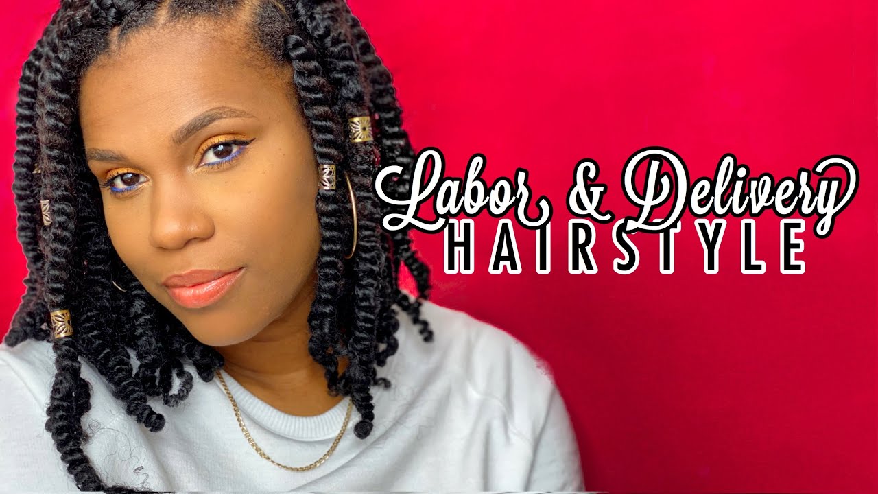Easy Labor Delivery Hairstyle SPRING TWISTS BOB ON NATURAL HAIR Chev B Inspired Look YouTube Easy Labor Delivery Hairstyle SPRING TWISTS BOB ON NATURAL HAIR Chev B Inspired Look YouTube