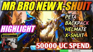 Mr Bro New X-Suit Uc Spend 50000 Uc Spend Pubg Mobile New X-Shuit