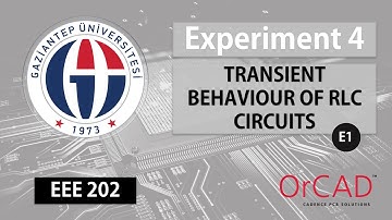 GAÜN EEE202 - Experiment 4 part 1 and how to do it on PSpice