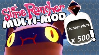 The multi mod for slime rancher lets you hold 500 items in your vac
pack so obviously josh uses that to fill a corral with thousands of
plorts! ran...
