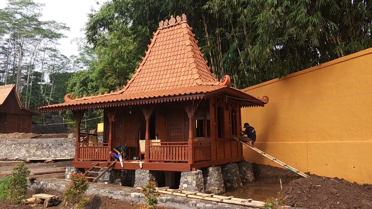 3 model rumah kayu ada juga rumah kayu hokage naruto 