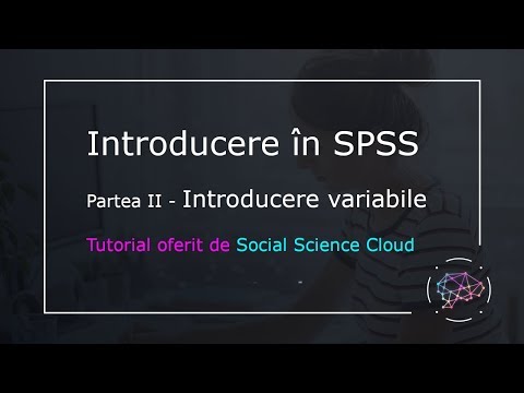 Video: Cum introduceți variabile în SPSS?