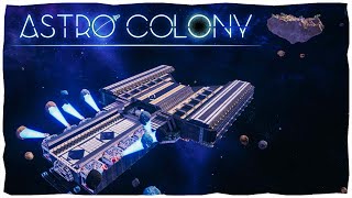 I Built A Spaceship To Harvest PLANETS in Astro Colony